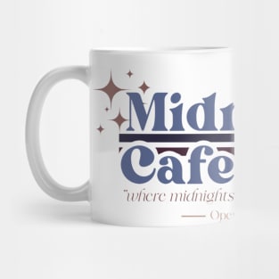 Midnight Cafe Retro Mug